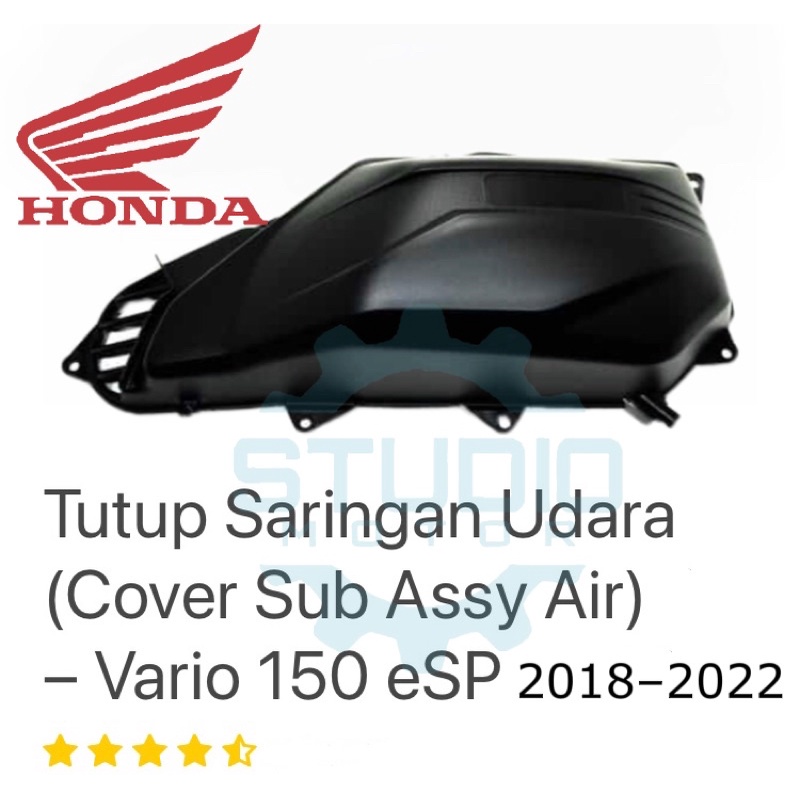 17245K59A70 Tutup Saringan Udara Cover Sub Assy Air Vario 150 2018 - 2022 Original Ahm