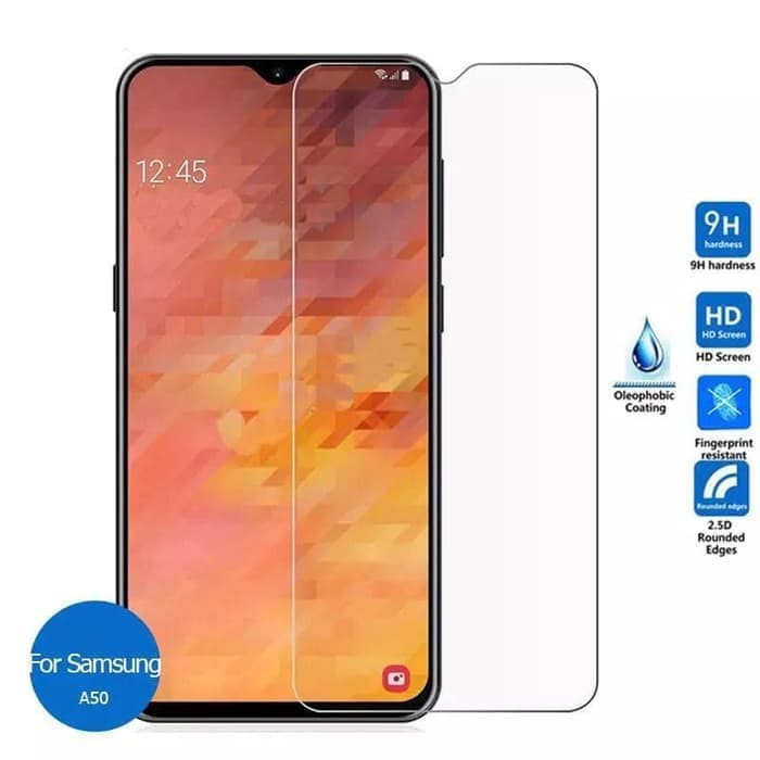 TEMPERED GLASS SAMSUNG A50 - A50S ANTI GORES KACA FULL BENING - SCREEN PROTECTOR