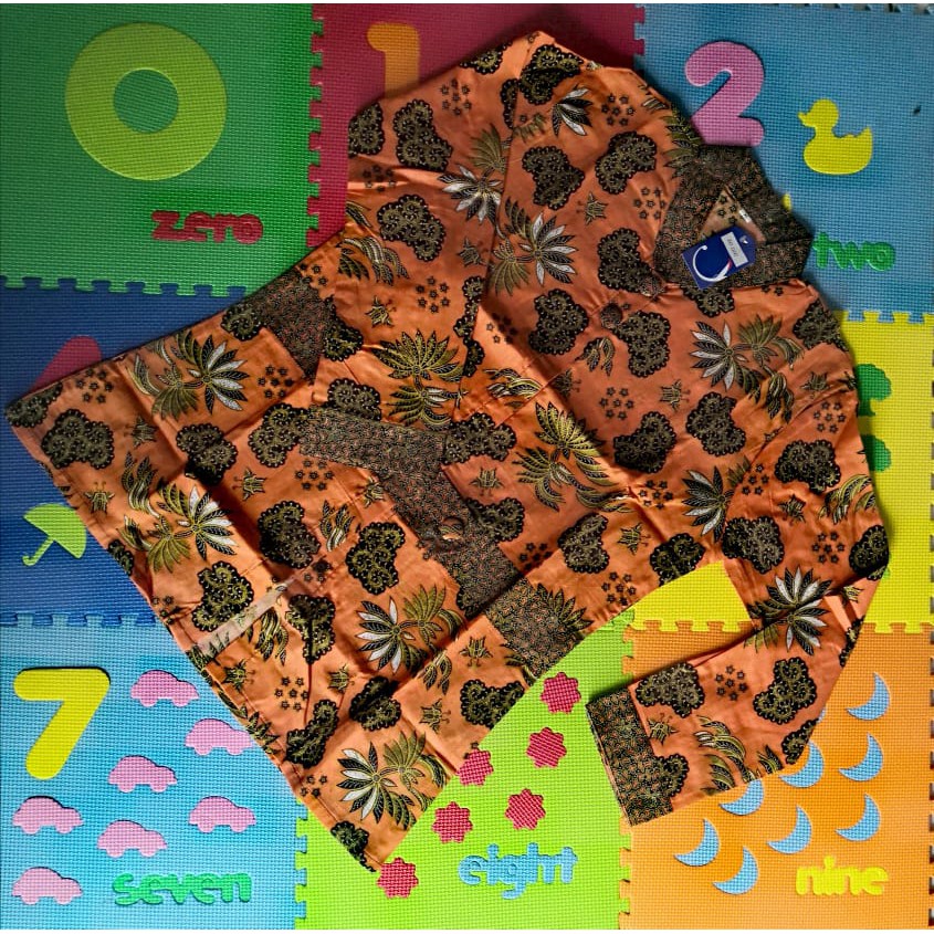 Baju Batik lengan panjang moderen wanita