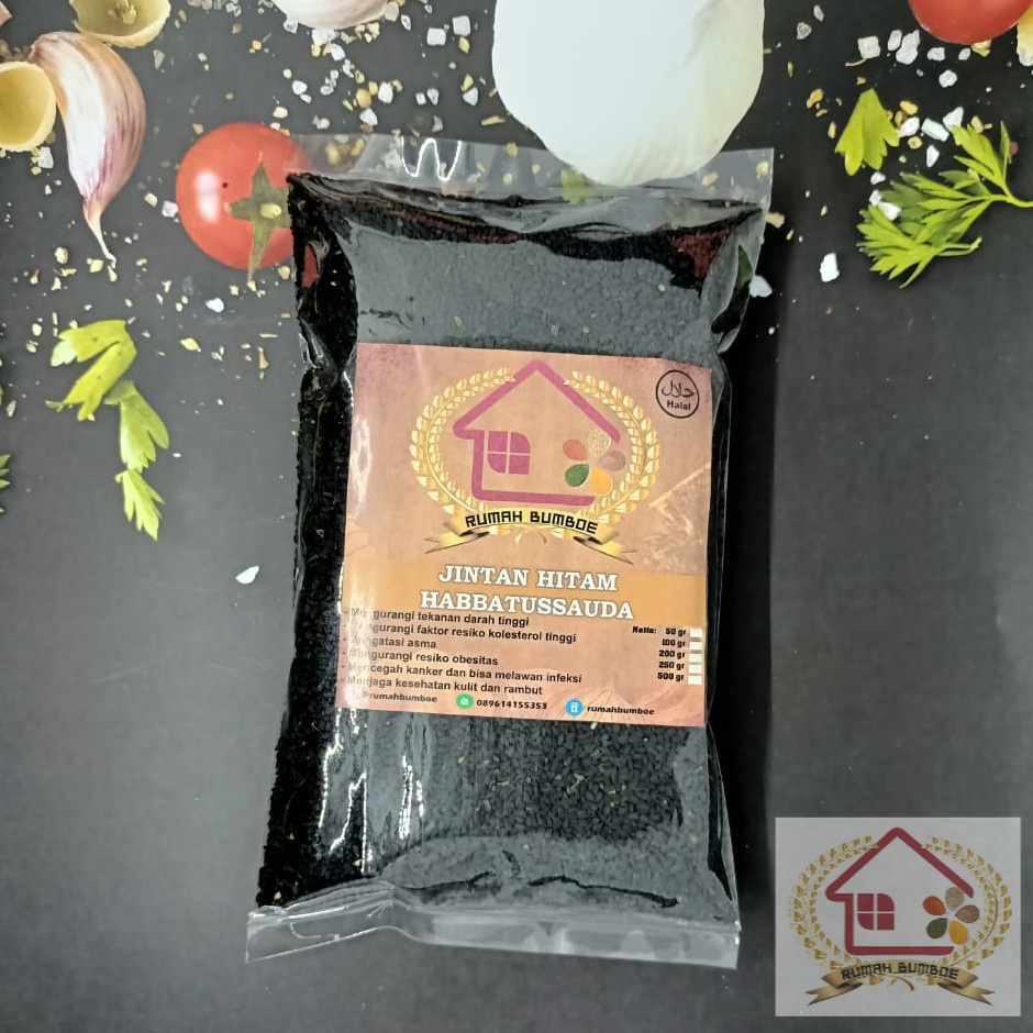

(100 gr) JINTAN HITAM Habbatussauda Fennel Flower