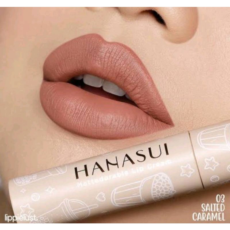 LIPCREAM HANASUI BOBA EDITION/LIPSTIK VIRAL/LIPSTIK HANASUI BOBA EDITION