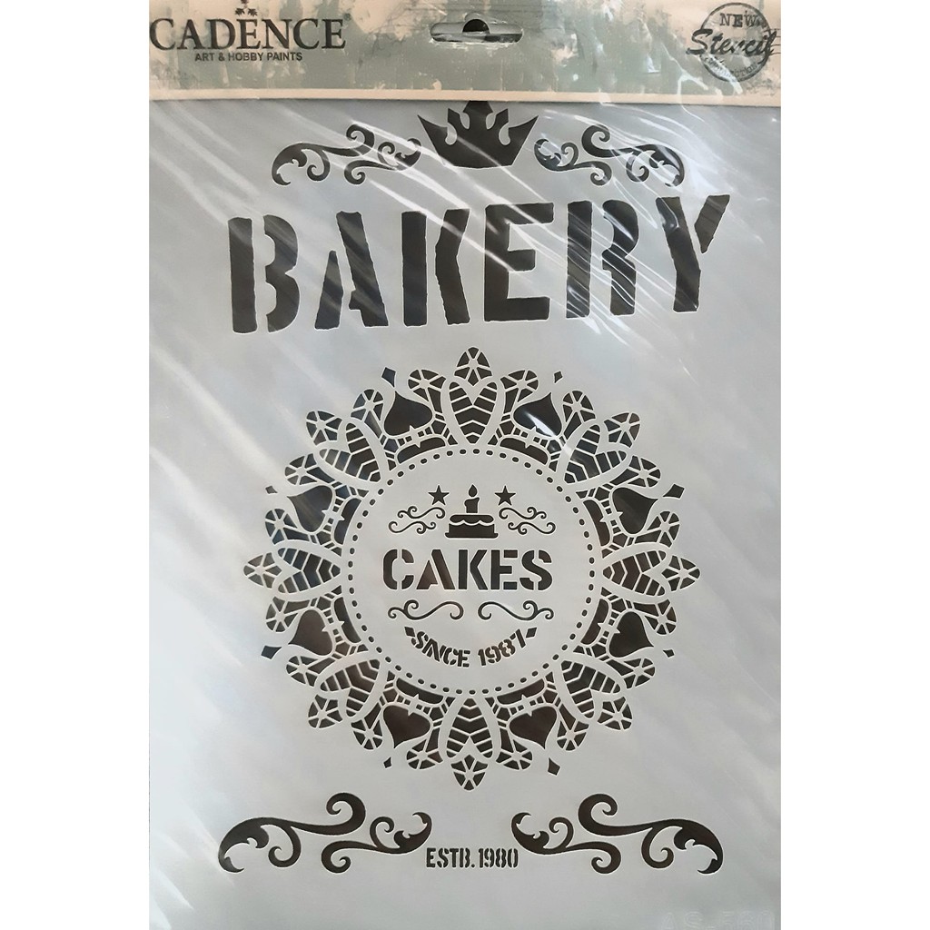 

Cadence Stencil Size 21x29cm - 21