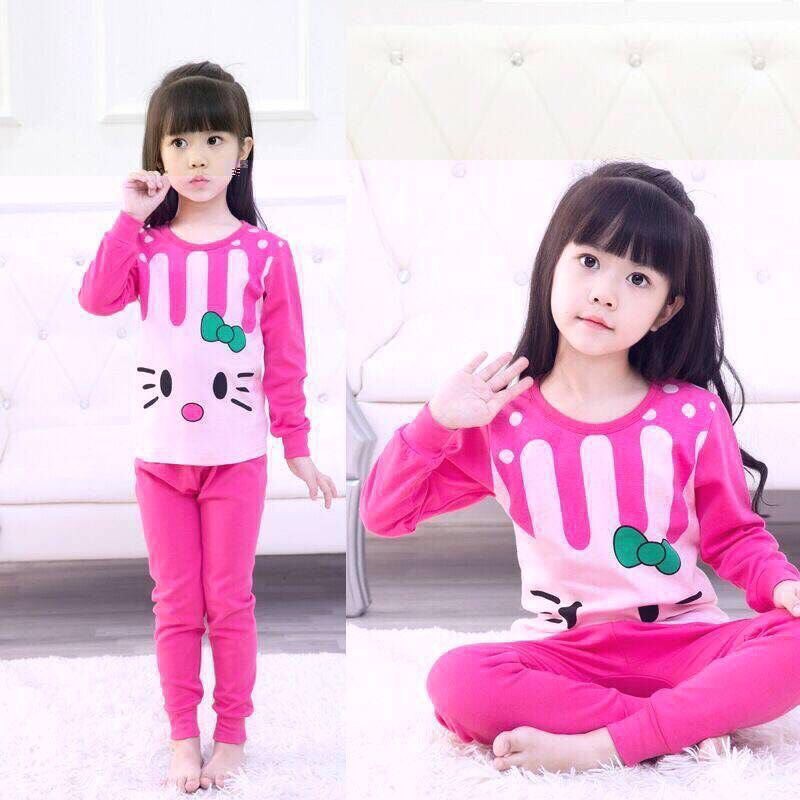 plazababyku PASSWORD PIYAMA HK ICE CREAM Setelan piyama 1 - 7 Tahun Baju Anak BerKualitas