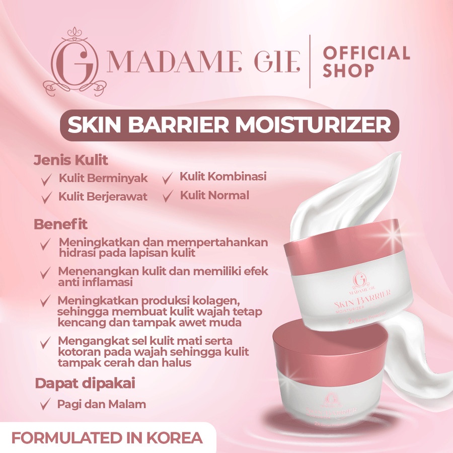 MADAME GIE SKIN BARRIER MOISTURIZER 50 GR