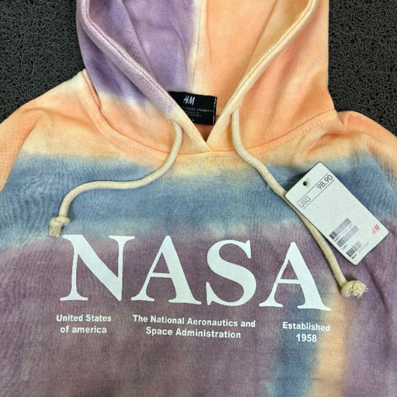 HOODIE NASA TIE DYE HIGH QUALITY CASUAL HYPE FASHION PRIA