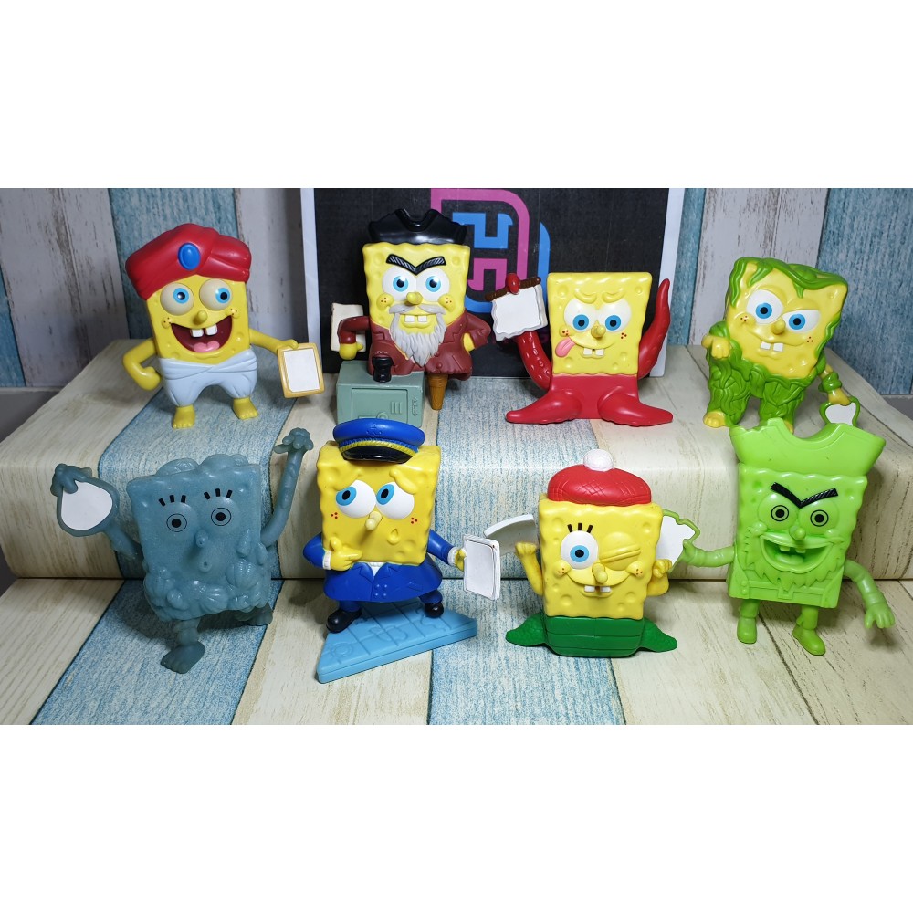 Burger King Kids Meal Toys 2007 SpongeBob Atlantis (USA) - PreLoved