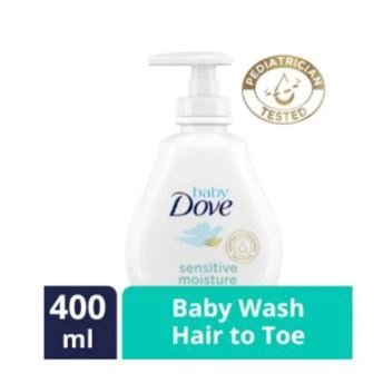 ☘️Yuri Kosmetik☘️ Baby Dove Baby Wash Hair to Toe 400ml