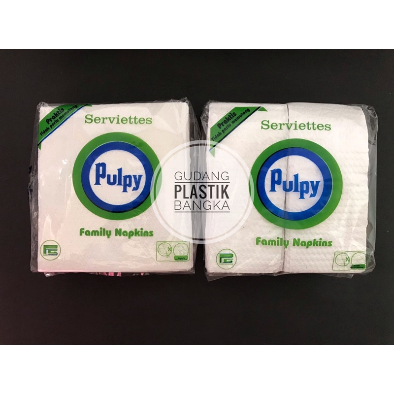 Tisu Makan Murah / Tissue Napkin Merk Pulpy