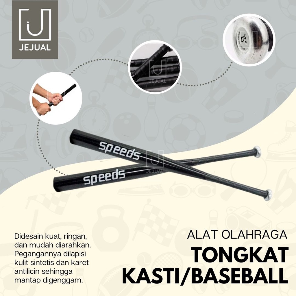 Jual TONGKAT KASTI Speeds Stik Bat Baseball/Softball/Stick Pemukul Bola