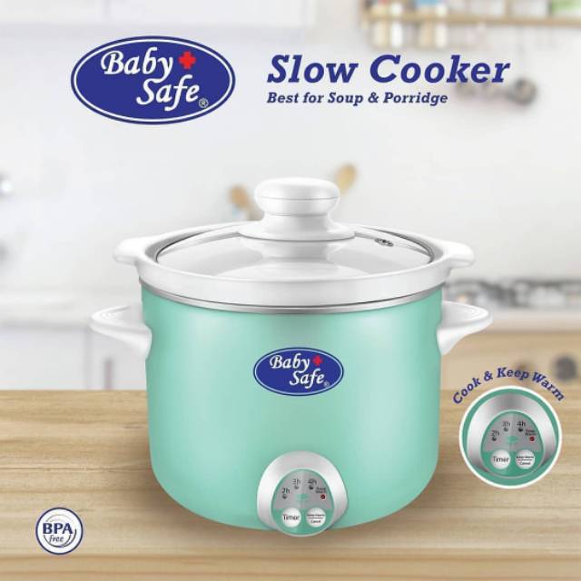 Jual Baby Safe Slow Cooker 1,2 L (LB07M) Shopee Indonesia