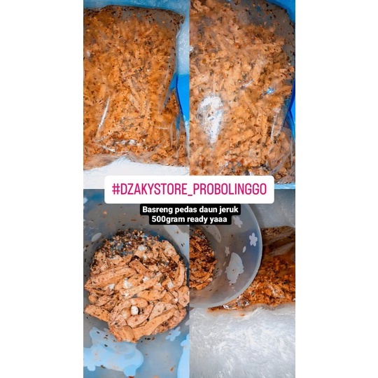 

Basreng stik 500gram dan Usus viral pedas daun jeruk bumbu melimpah