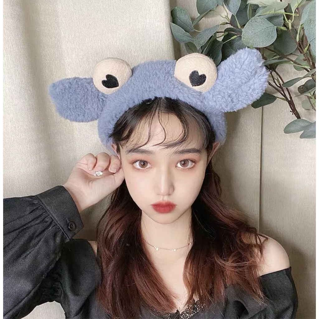 BD006 Bando KEPITING BANDO  LUCU motif lucu Bandana wanita fashion korea model Crab