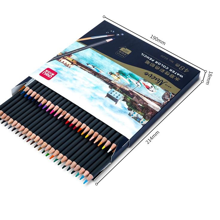 

Lagi's trend Deli pensil warna 24/36/48C watercolor dengan kuas non-toxic, dapat dicuci dan teknolog