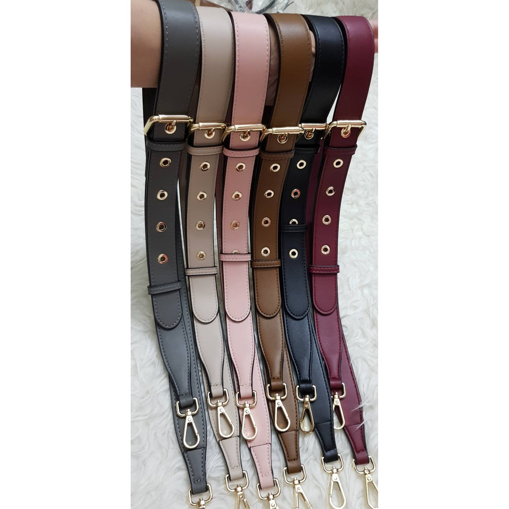 bagstrap fashion adjustable cloe PU Leather tas tali panjang strap tas