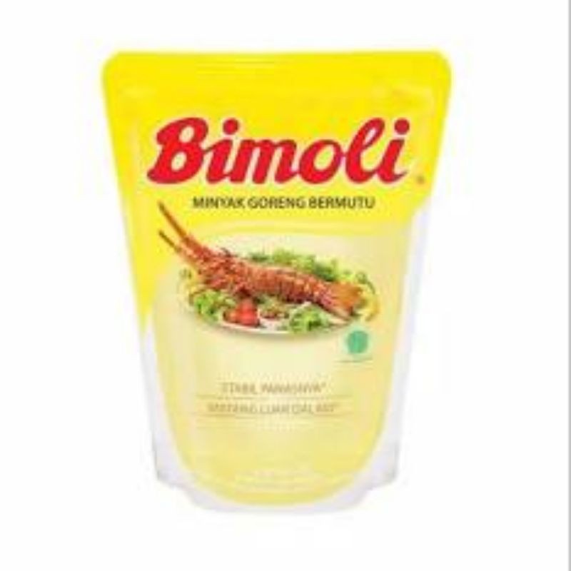 

BIMOLI Minyak goreng kemasan pouch reffil 2 Liter