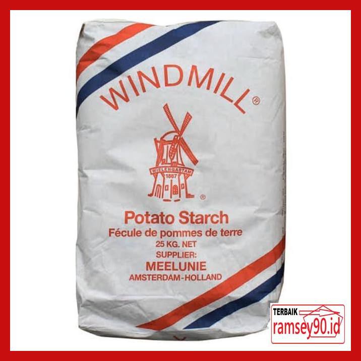 

Rytdhy- Tepung Kentang / Potato Starch Windmill Repack 500 Gr ( Asli Import ) 7Utu7T-
