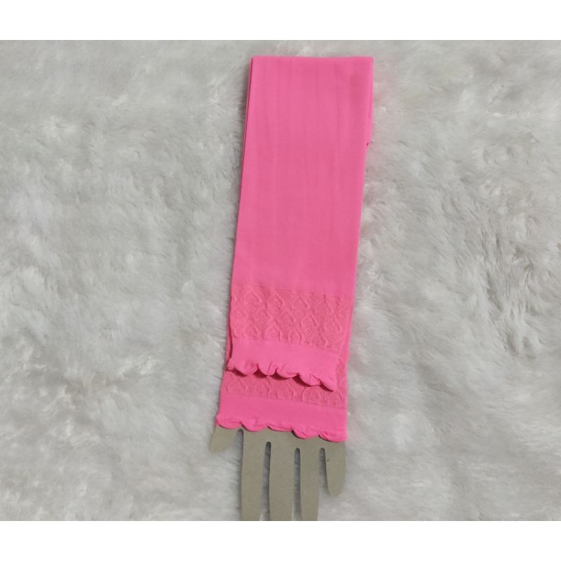 manset tangan kerut-Pink