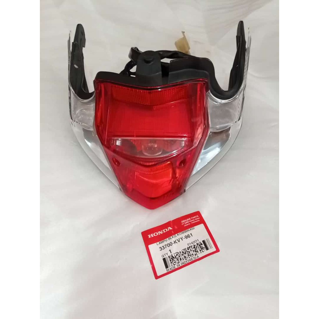 STOPLAMP ASSY BEAT KARBU LAMPU BELAKANG BEAT LAMA ORI AHM 33700KVY961