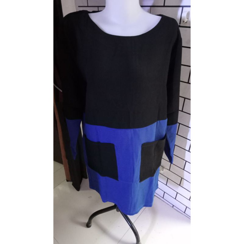 tunik import rajut kombinasi