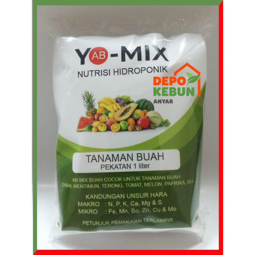 PUPUK BUAH-AB MIX BUAH/ YO MIX HIDROPONIK 1L