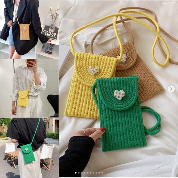 I phone Sling Bag Tas HP Wanita Sling Bag Import
