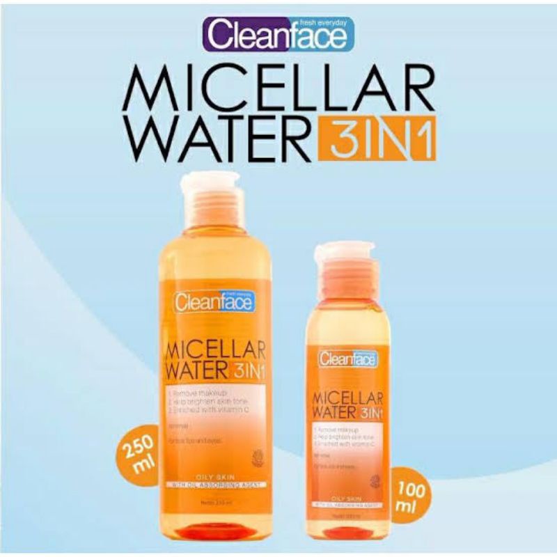 Cleanface Micellar Water 3in1 100ml