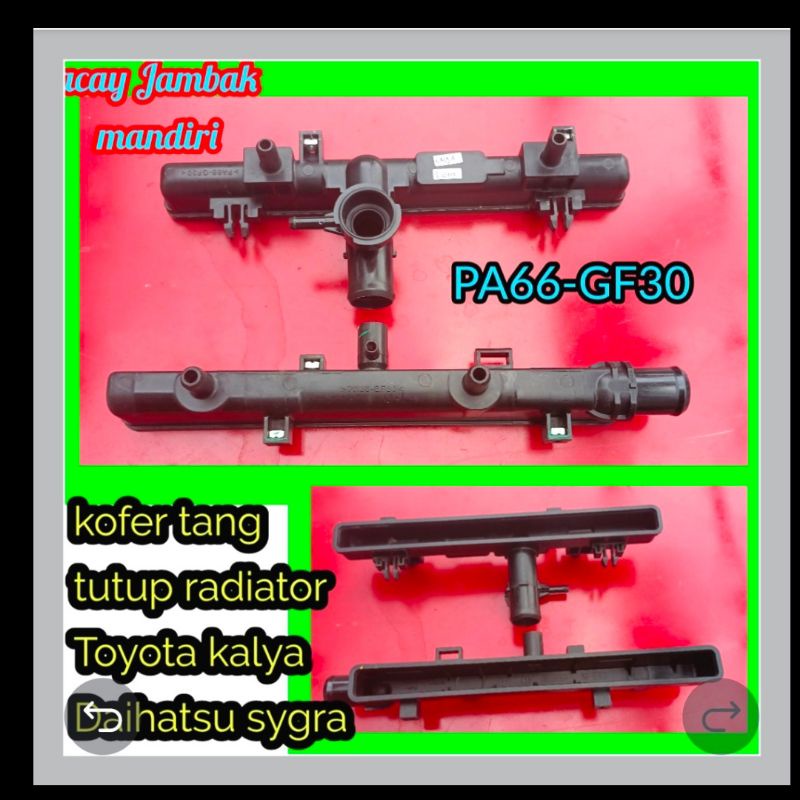 kofer tang tutup radiator atas bawah Toyota kalya sigra
