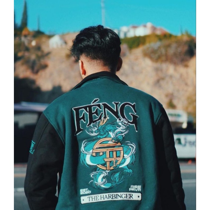 FAITH INDUSTRIES VARSITY JACKET FENG THE HARBINGER ORIGINAL JAKET FTH AUTHENTIC LOCAL BRAND RARE ITE