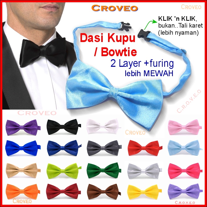 Dasi Kupu Bowtie Kupu2 Bow Tie Pesta Hitam Polos Dewasa Wisuda Pengantin Merah Wedding Bridesmaid Tuxedo Pernikahan Krem Coklat Gold suspender bretel tali jojon Murah Import Grosir remaja cowok wanita satin kupukupu Biru Putih Hijau anak balita Tk sd cm