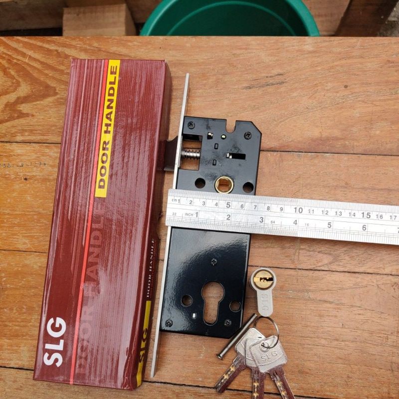 Bodi kunci atau mortise lock merk SLG soligen