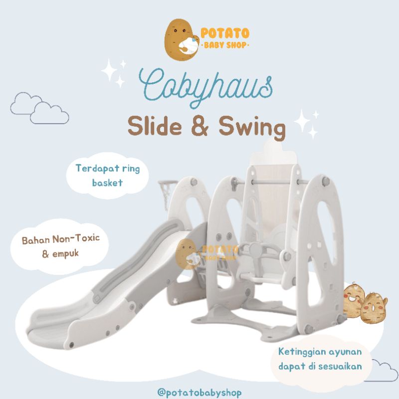 Coby Haus Lolly Gummy Slide And Swing Cobyhaus