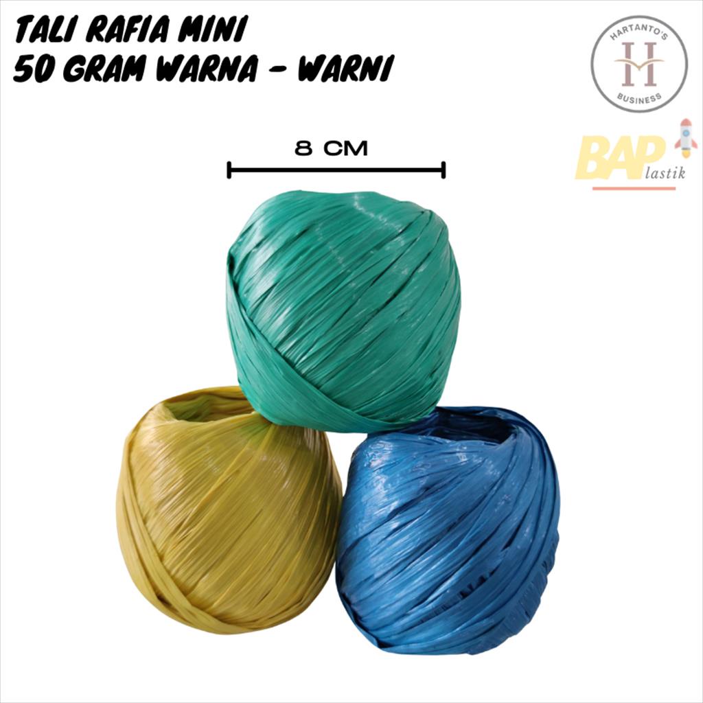 

Tali Rafia Mini TOBYS 50 gram Warna - Warni