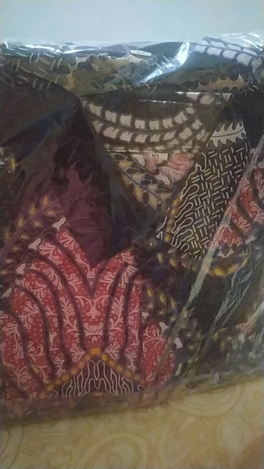 Batik Couple Ayah Dan Anak Motif Madu Merah