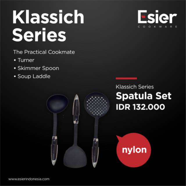 Esier klassich series spatulla set