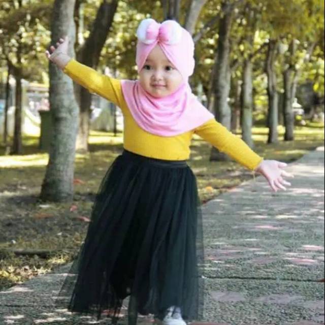 ROK TUTU ANAK/ROK TILE ANAK UNTUK UMUR 2 TH - 6 TH