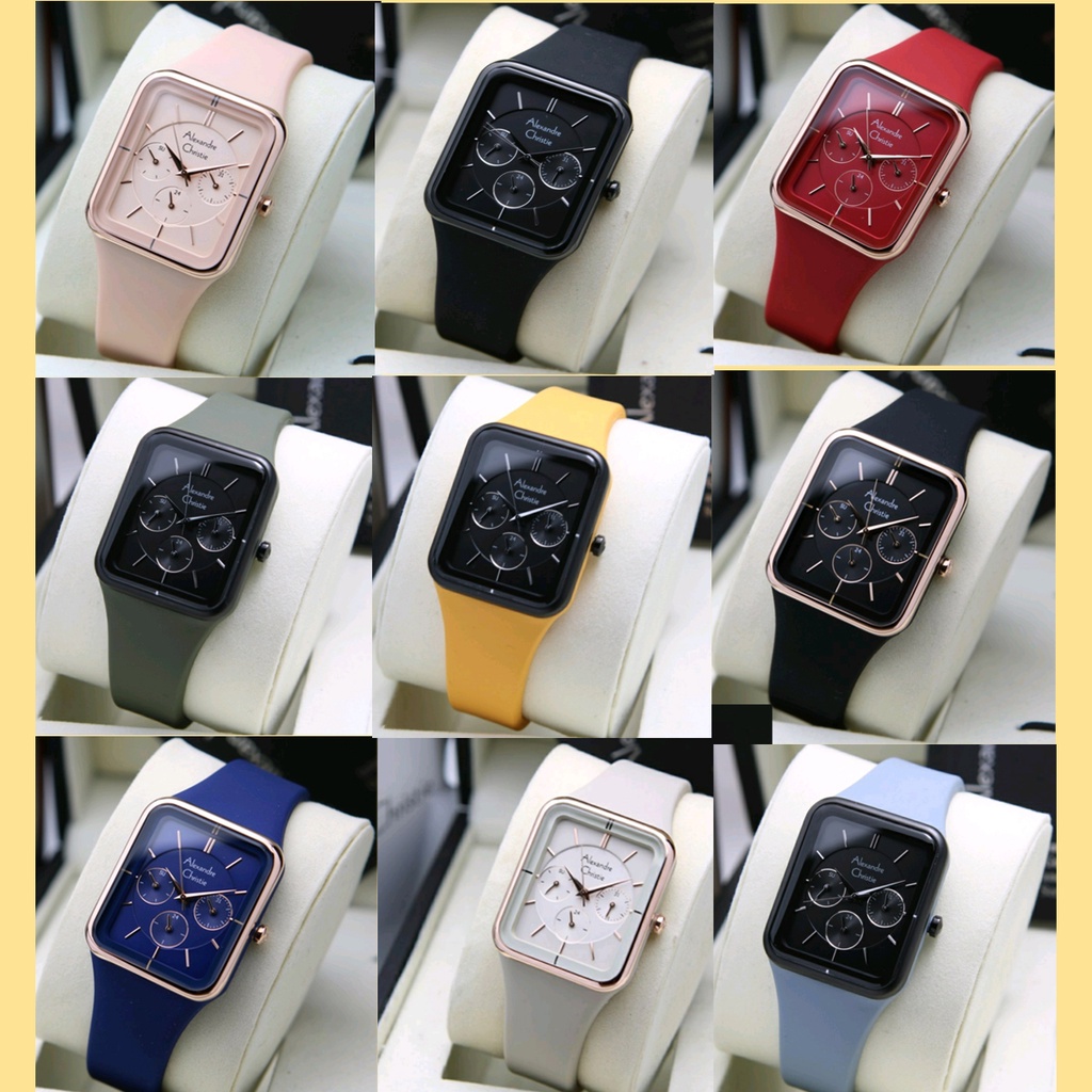 Alexandre Christie Ac 2744 / AC2744 Jam Tangan Unisex Original Jam Tangan Fashion Wanita Ori