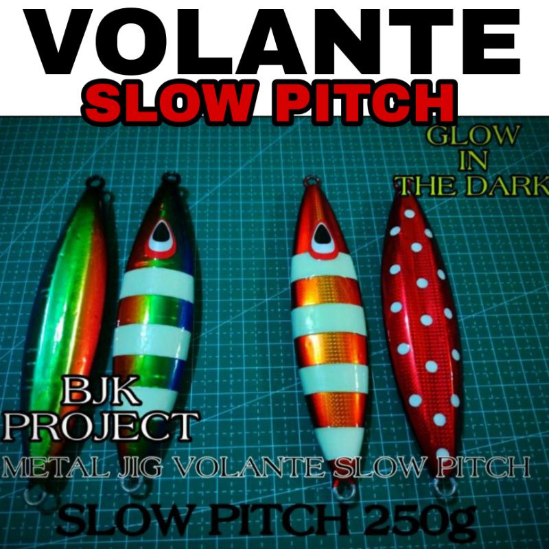 Metal Jig Volante 250g GID slow pitch