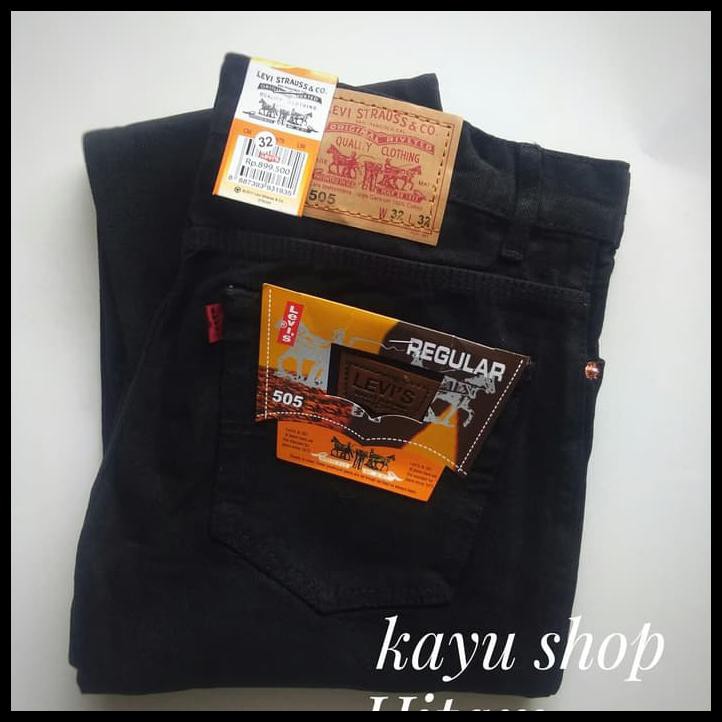 Nc9U Celana Jeans Standar Pria Levis Hitam Garmen Biru Muda Tua - Garmen, 28 Xzyi