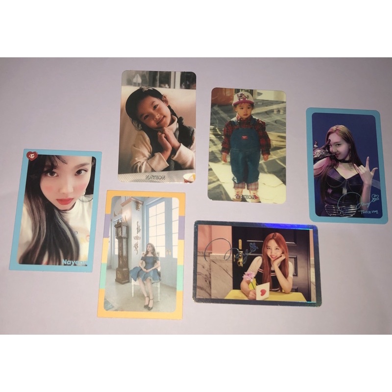 Photocard Twice / TSB / The Story Begins / Signal / Fancy / What Is Love / Nayeon / Jihyo