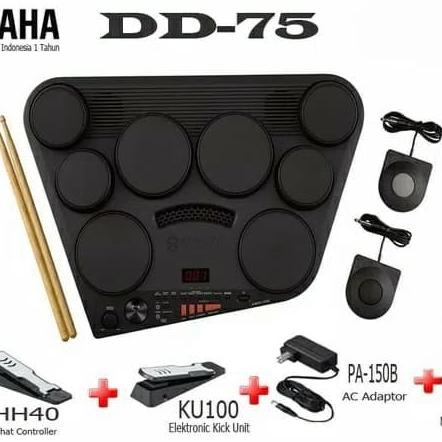 Yamaha Drum Pad Drum Elektrik Dd75 Original