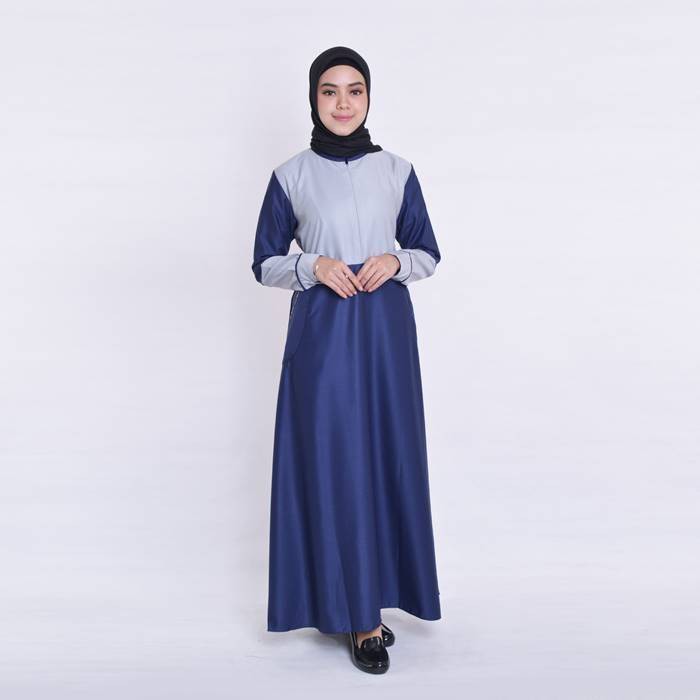 Baju Gamis Deis Collection Gamis Resleting All size