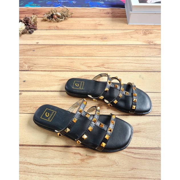 ABBUSHOES KR 03 flat  stut balemo 1cm