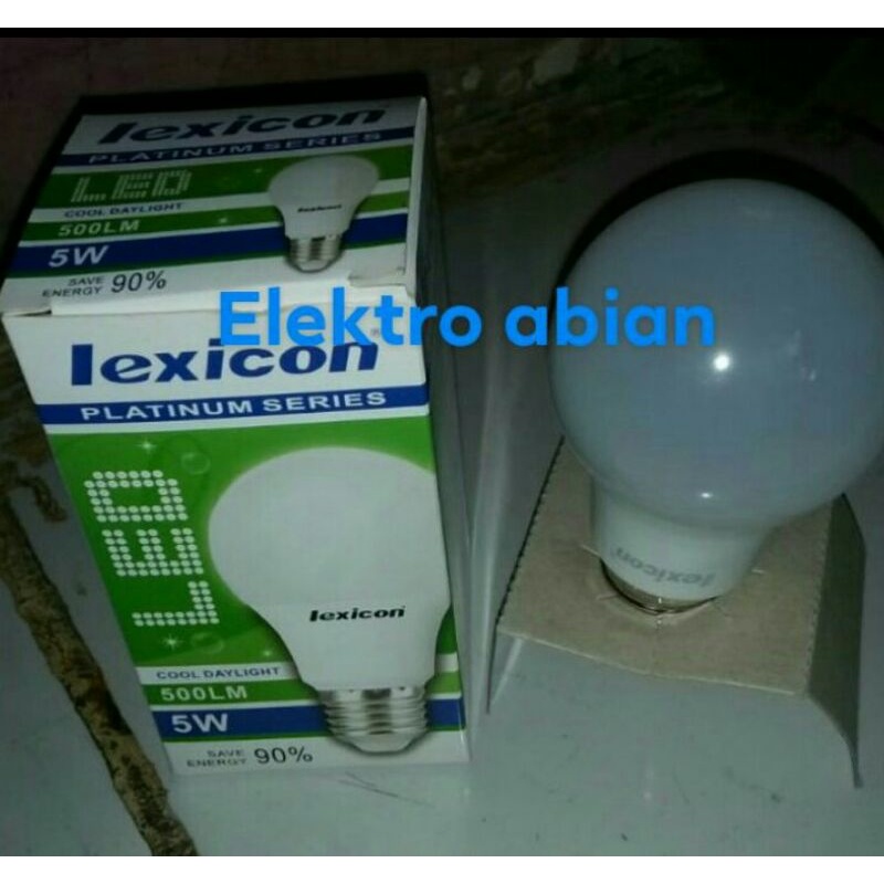 LAMPU LED LEXICON PLATINUM 5 WAT