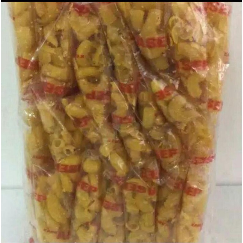 

Makaroni tidak Pedas 1 Pack Isi 25 Bungkus