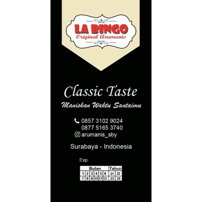 

Label atau card ucapan uk 5x10