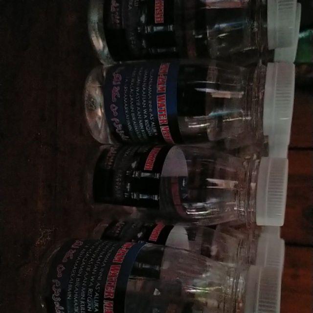 Botol Zam Zam 80ml Bening Buat Tempat Air Zamzam