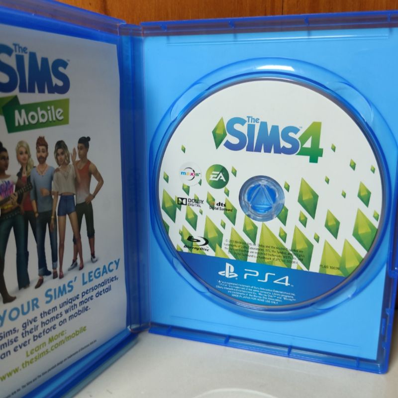 Kaset The Sims 4 PS4 Playstation 4 Thesims Sims4 Thesims4 CD BD Game Games PS Playstation4 5 sim Games Region 3 Asia Reg 3 memasak masak cooked cook keluarga anak