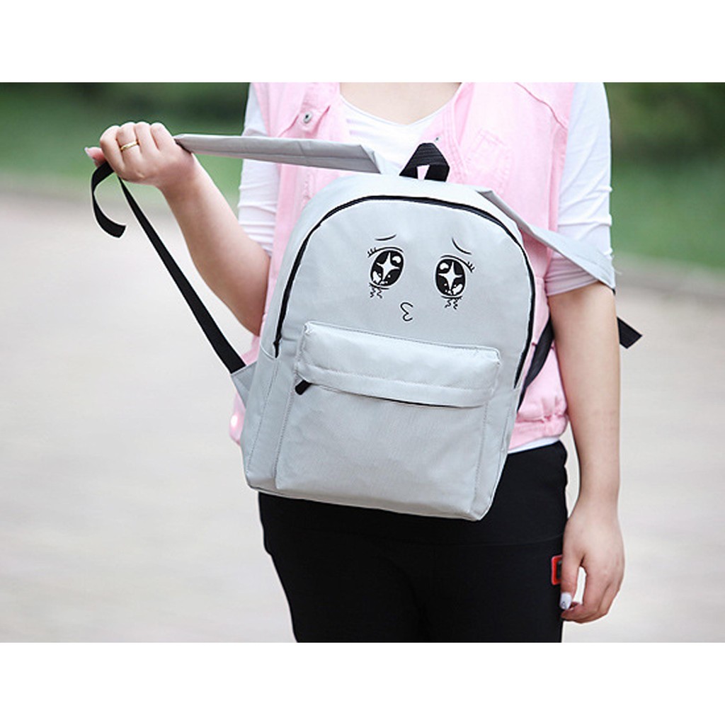 tas ransel korea mata lucu / Korean ulzzang eyes backpack (2H3) BTA039