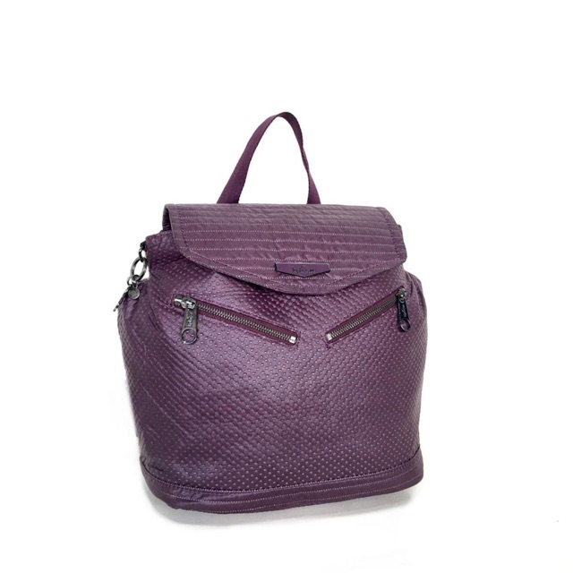 Kipling Embossed Backpack