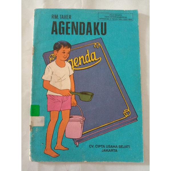 agendaku - buku jadul - buku bekas perpustakaan